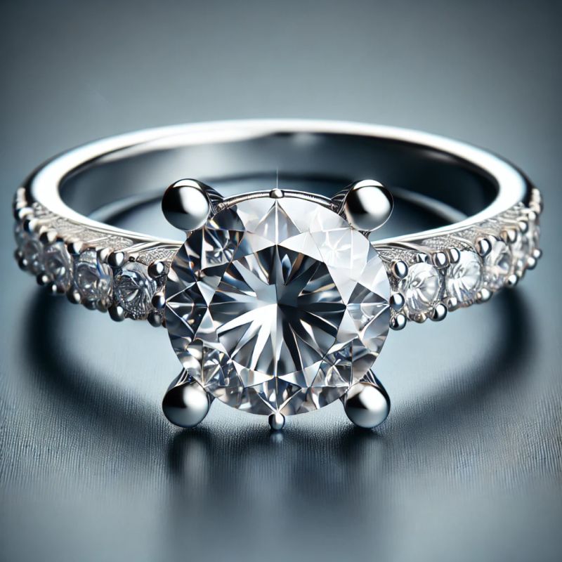 Diamond Ring sliver Jewelry