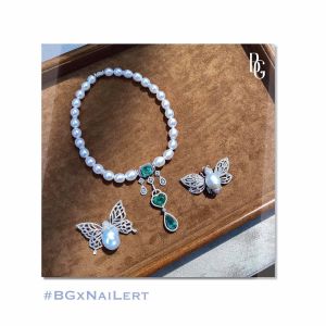 Pearls, emeralds, and diamonds 